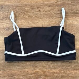 Tiger Friday Black Crop Top